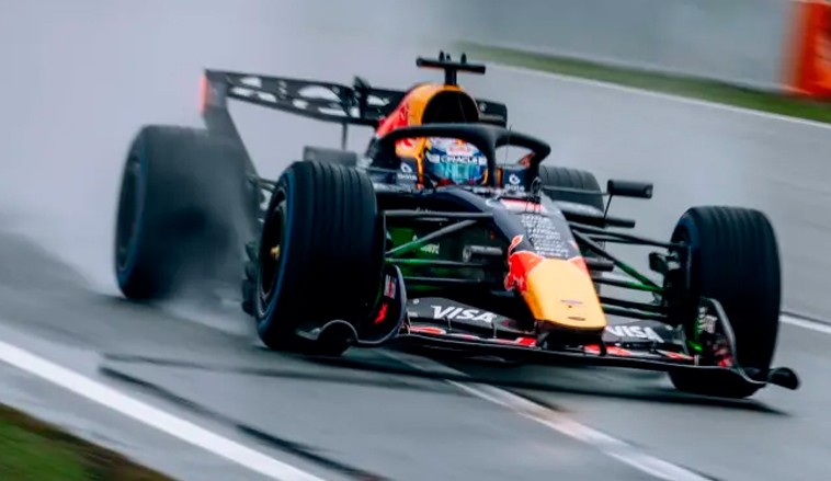 Fórmula 1: Con muchas ausencias, Verstappen domina bajo la lluvia
