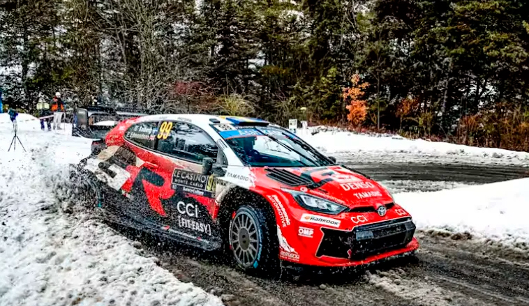 WRC: ¡Ogier pisa el acelerador detrás de Solberg y Evans!
