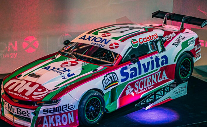 TC: Canapino presentó su nuevo Chevrolet 