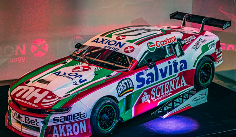 TC: Canapino presentó su nuevo Chevrolet 