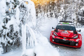 WRC: Evans impulsa a Toyota a una histórica victoria en Suecia
