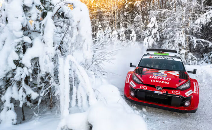 WRC: Evans impulsa a Toyota a una histórica victoria en Suecia