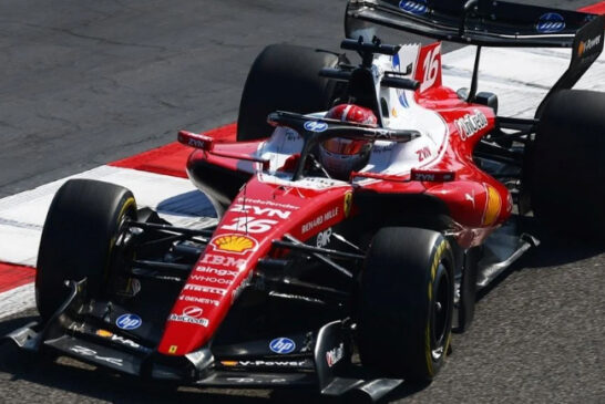 Fórmula 1: Leclerc hace lucir a Ferrari