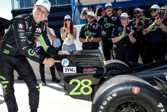 Indy Car: Marcus Ericsson logra su primera pole