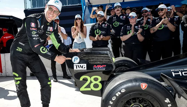 Indy Car: Marcus Ericsson logra su primera pole 